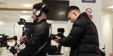 Fight For Peace Academy, young people making a film