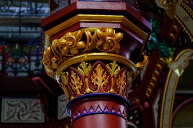 Abbey Mills column detail
