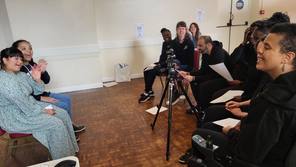 Act Up interviewing Simi and Mya