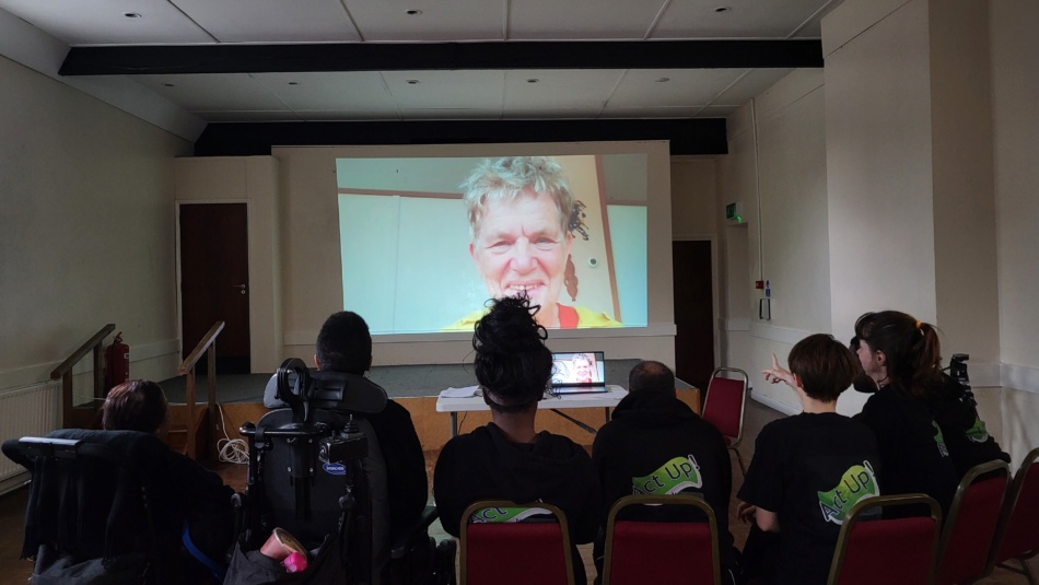 Act Up interviewing Trix Grooff