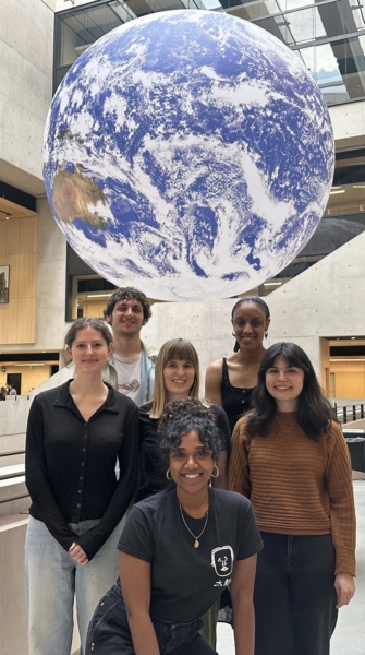 Group of young students on the UCL Public History MA