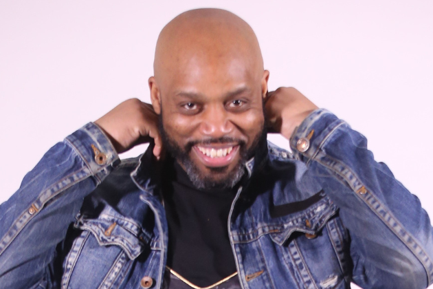Comedian Victor Daniels posing