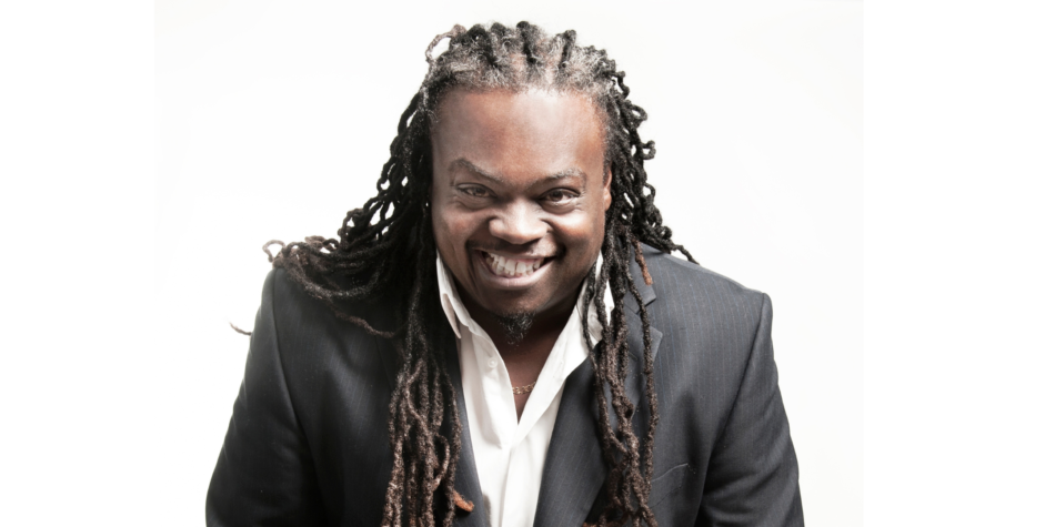 Comedian Quincy smiling
