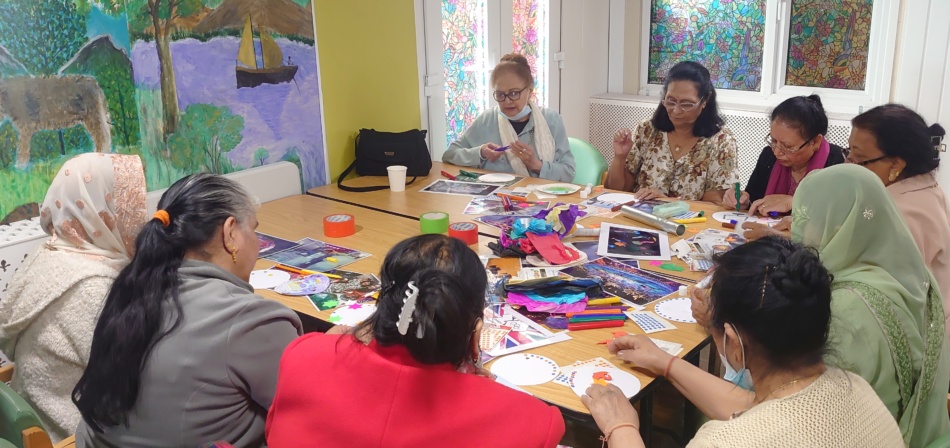 Story telling and banner artwork making