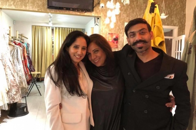 Mani Kohli & children