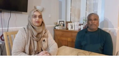 Partap Singh and Farzana Hakim