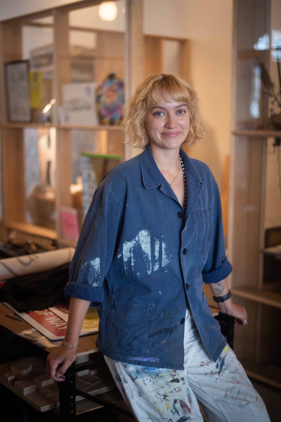 0406254th June 2025Jo Wood - Artist Bow Arts Studio